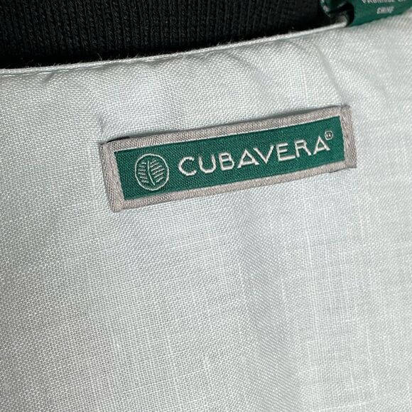 Cubavera 100% Linen Short Sleeve Button Down Shirt - Mens L - Picture 4 of 7